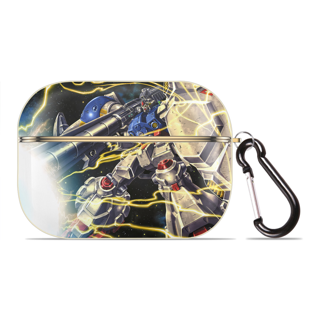 （画像用） 機動戦士ガンダム Mobile Suit Gundam 【AirPods Pro用】ハードシェル保護ケース｜耐衝撃・防指紋・カラビナ付き商品仕様