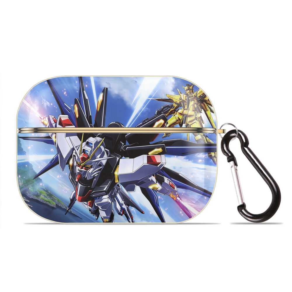 （画像用） 機動戦士ガンダム Mobile Suit Gundam 【AirPods Pro用】ハードシェル保護ケース｜耐衝撃・防指紋・カラビナ付き商品仕様