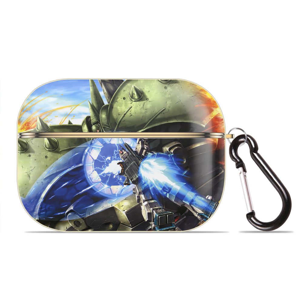 （画像用） 機動戦士ガンダム Mobile Suit Gundam 【AirPods Pro用】ハードシェル保護ケース｜耐衝撃・防指紋・カラビナ付き商品仕様