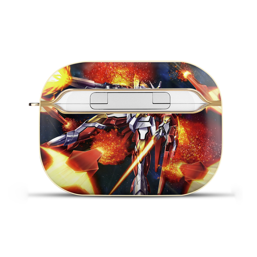 （画像用） 機動戦士ガンダム Mobile Suit Gundam 【AirPods Pro用】ハードシェル保護ケース｜耐衝撃・防指紋・カラビナ付き商品仕様