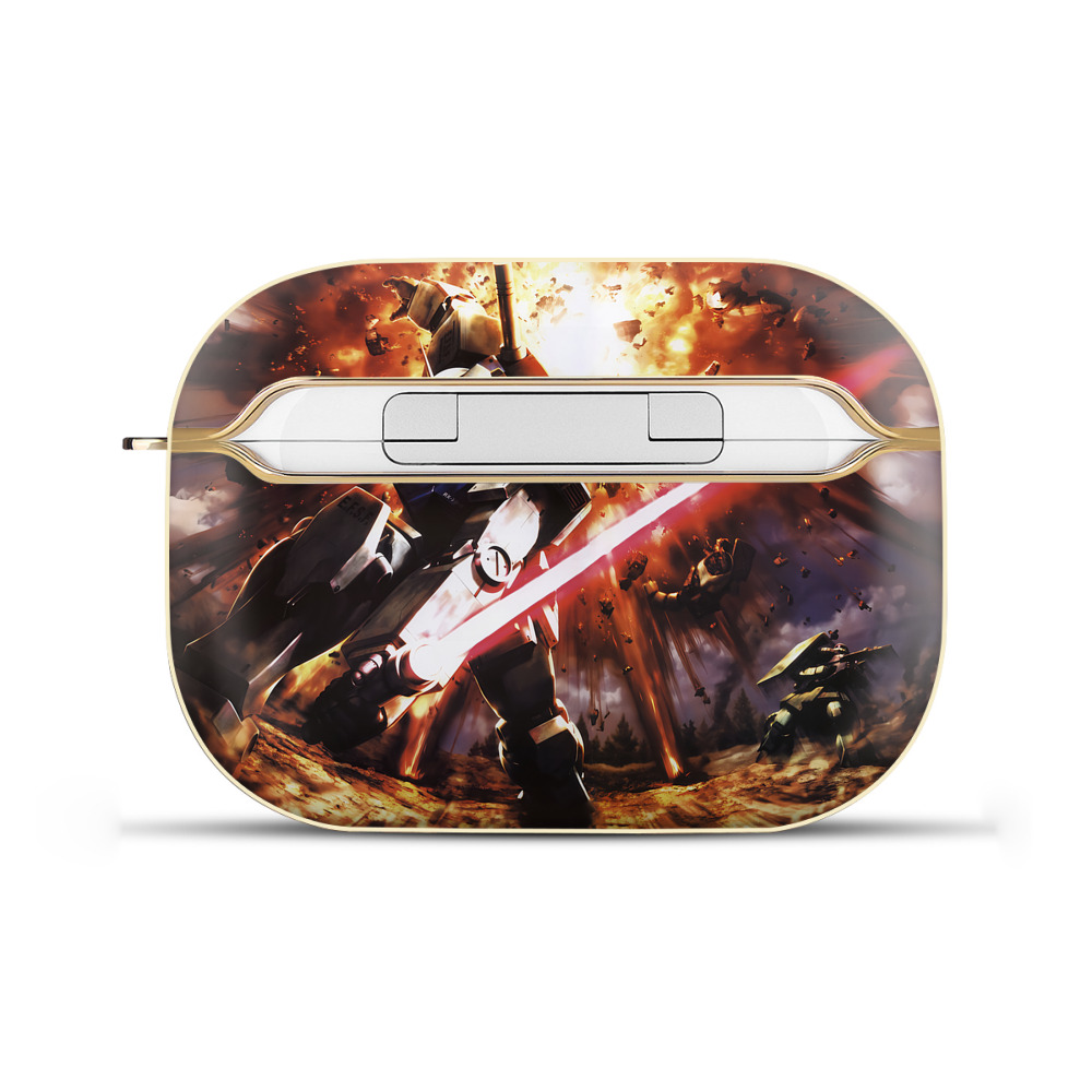 （画像用） 機動戦士ガンダム Mobile Suit Gundam 【AirPods Pro用】ハードシェル保護ケース｜耐衝撃・防指紋・カラビナ付き商品仕様