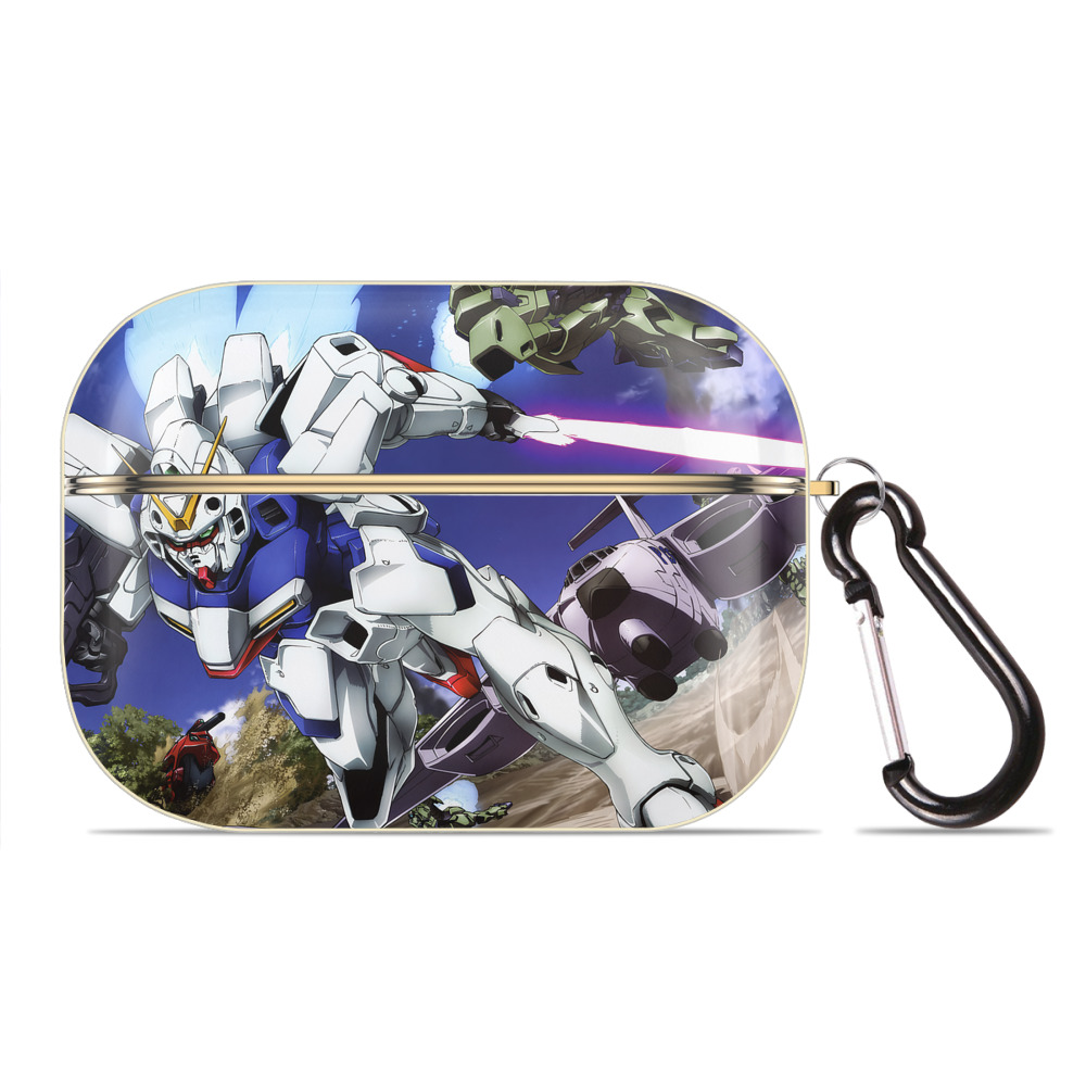 （画像用） 機動戦士ガンダム Mobile Suit Gundam 【AirPods Pro用】ハードシェル保護ケース｜耐衝撃・防指紋・カラビナ付き商品仕様