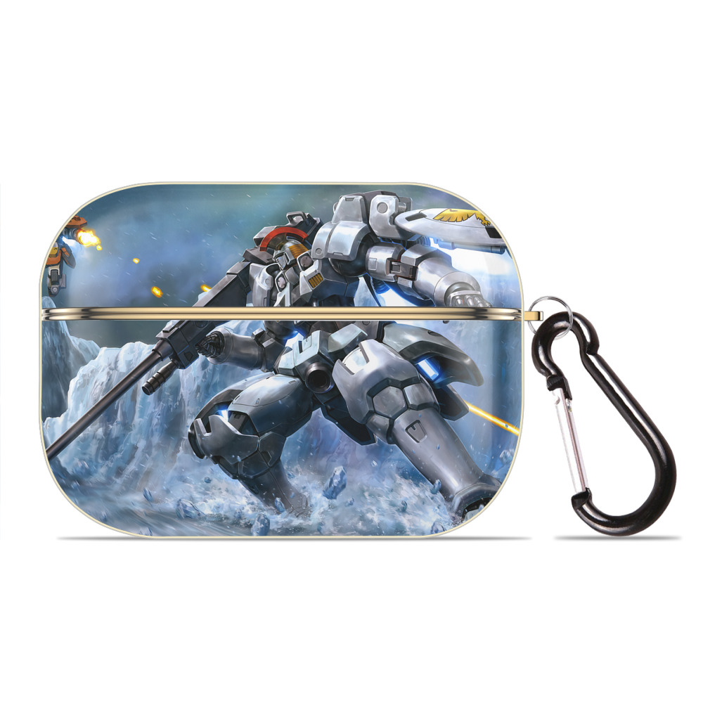 （画像用） 機動戦士ガンダム Mobile Suit Gundam 【AirPods Pro用】ハードシェル保護ケース｜耐衝撃・防指紋・カラビナ付き商品仕様