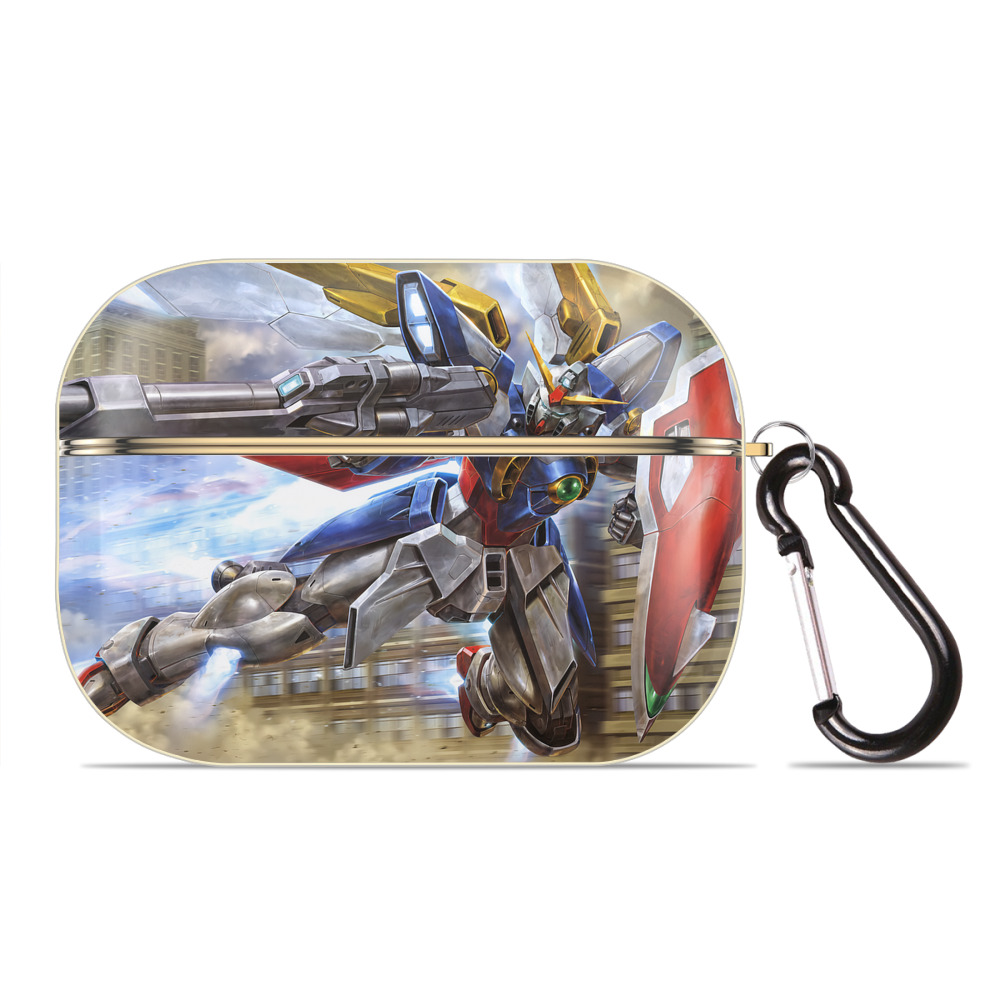 （画像用） 機動戦士ガンダム Mobile Suit Gundam 【AirPods Pro用】ハードシェル保護ケース｜耐衝撃・防指紋・カラビナ付き商品仕様