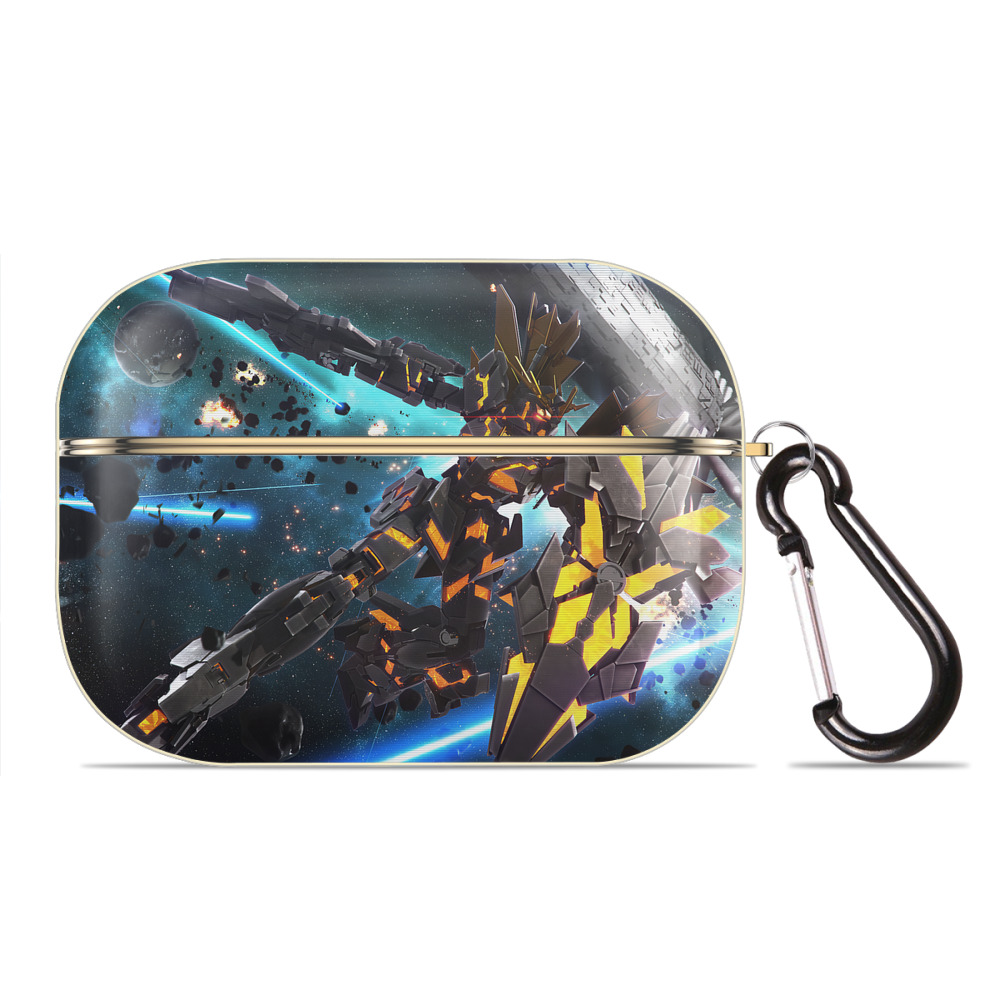 （画像用） 機動戦士ガンダム Mobile Suit Gundam 【AirPods Pro用】ハードシェル保護ケース｜耐衝撃・防指紋・カラビナ付き商品仕様