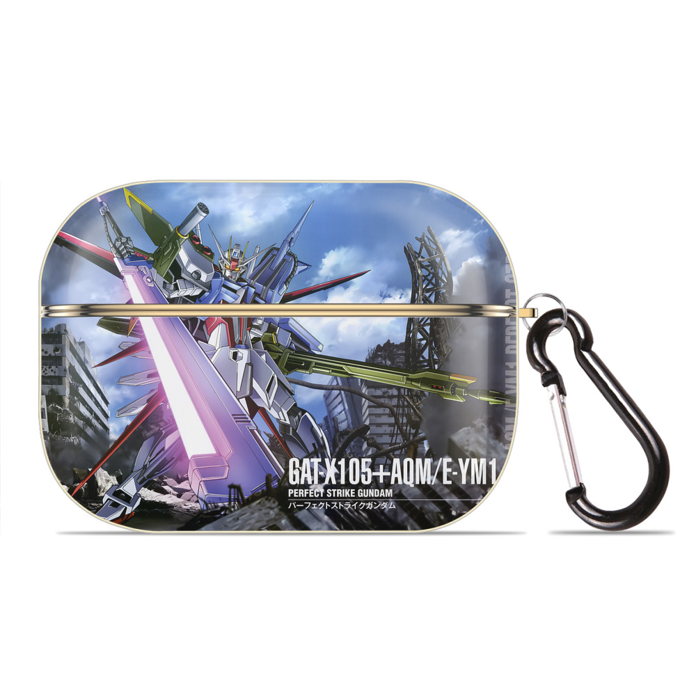 （画像用） 機動戦士ガンダム Mobile Suit Gundam 【AirPods Pro用】ハードシェル保護ケース｜耐衝撃・防指紋・カラビナ付き商品仕様