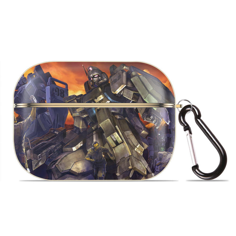 （画像用） 機動戦士ガンダム Mobile Suit Gundam 【AirPods Pro用】ハードシェル保護ケース｜耐衝撃・防指紋・カラビナ付き商品仕様