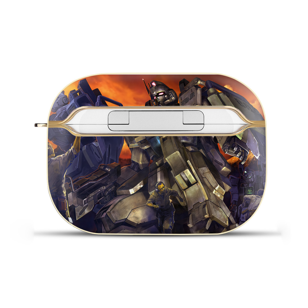 （画像用） 機動戦士ガンダム Mobile Suit Gundam 【AirPods Pro用】ハードシェル保護ケース｜耐衝撃・防指紋・カラビナ付き商品仕様