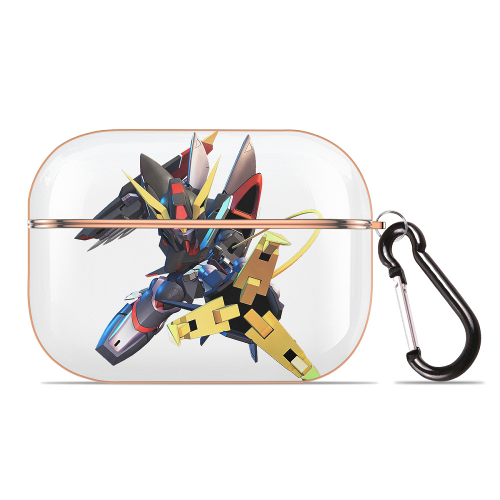 （画像用） 機動戦士ガンダム Mobile Suit Gundam 【AirPods Pro用】ハードシェル保護ケース｜耐衝撃・防指紋・カラビナ付き商品仕様