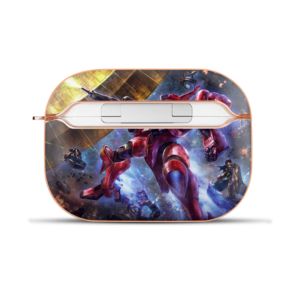 （画像用） 機動戦士ガンダム Mobile Suit Gundam 【AirPods Pro用】ハードシェル保護ケース｜耐衝撃・防指紋・カラビナ付き商品仕様