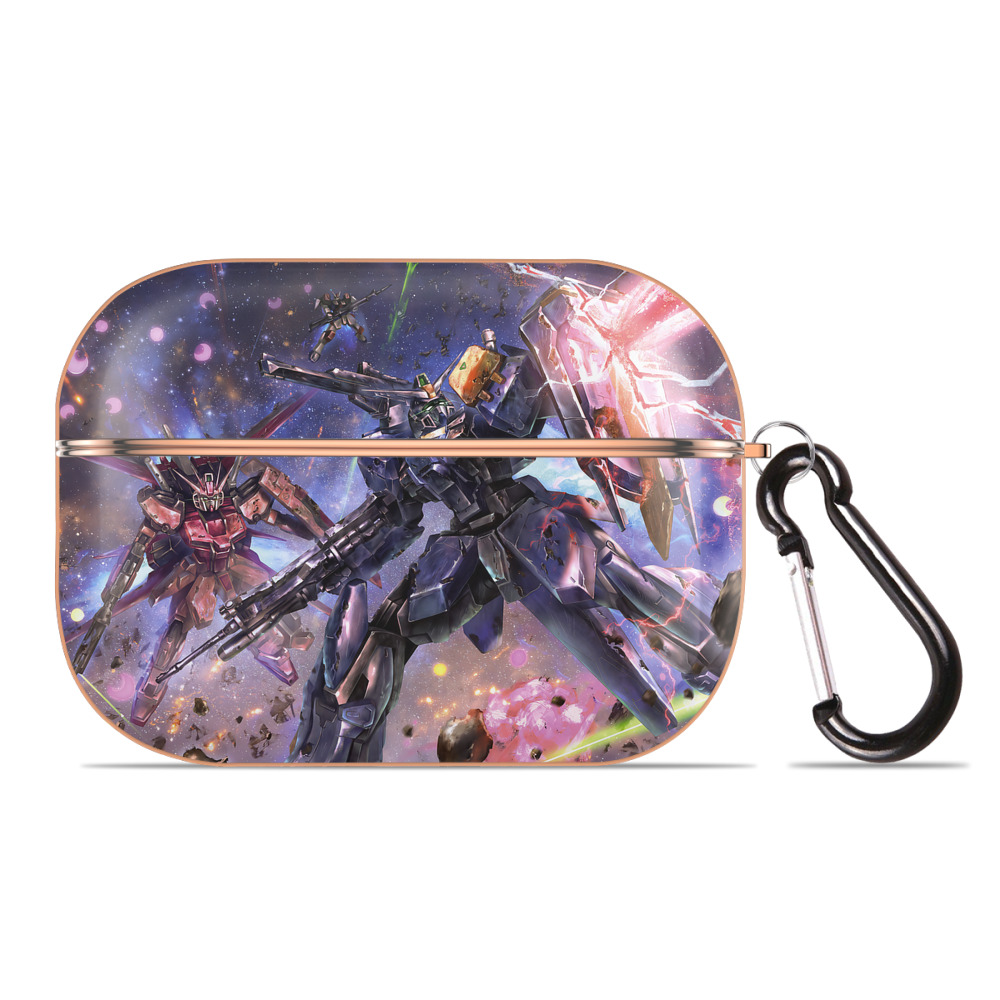 （画像用） 機動戦士ガンダム Mobile Suit Gundam 【AirPods Pro用】ハードシェル保護ケース｜耐衝撃・防指紋・カラビナ付き商品仕様