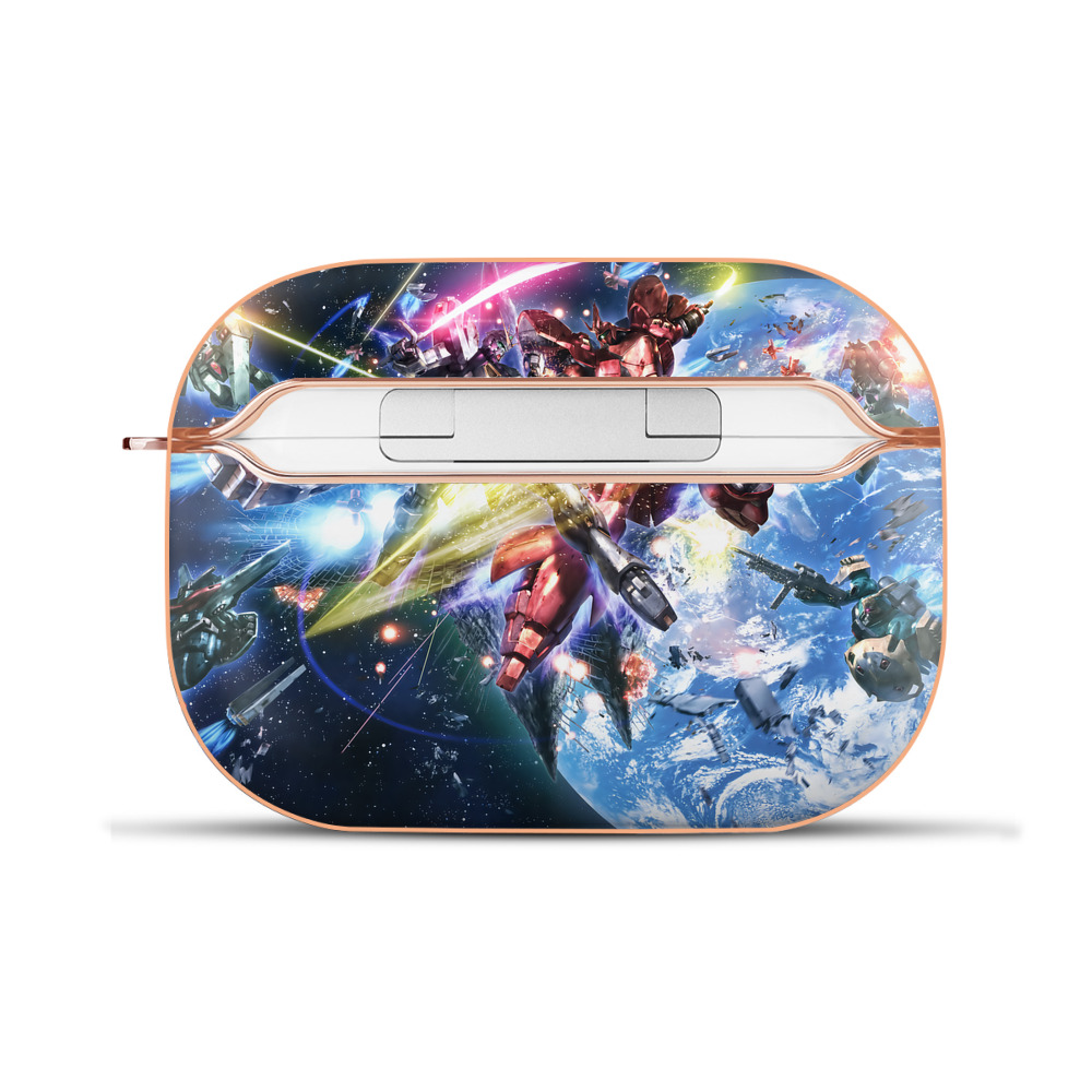 （画像用） 機動戦士ガンダム Mobile Suit Gundam 【AirPods Pro用】ハードシェル保護ケース｜耐衝撃・防指紋・カラビナ付き商品仕様
