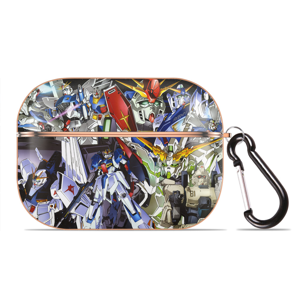 （画像用） 機動戦士ガンダム Mobile Suit Gundam 【AirPods Pro用】ハードシェル保護ケース｜耐衝撃・防指紋・カラビナ付き商品仕様