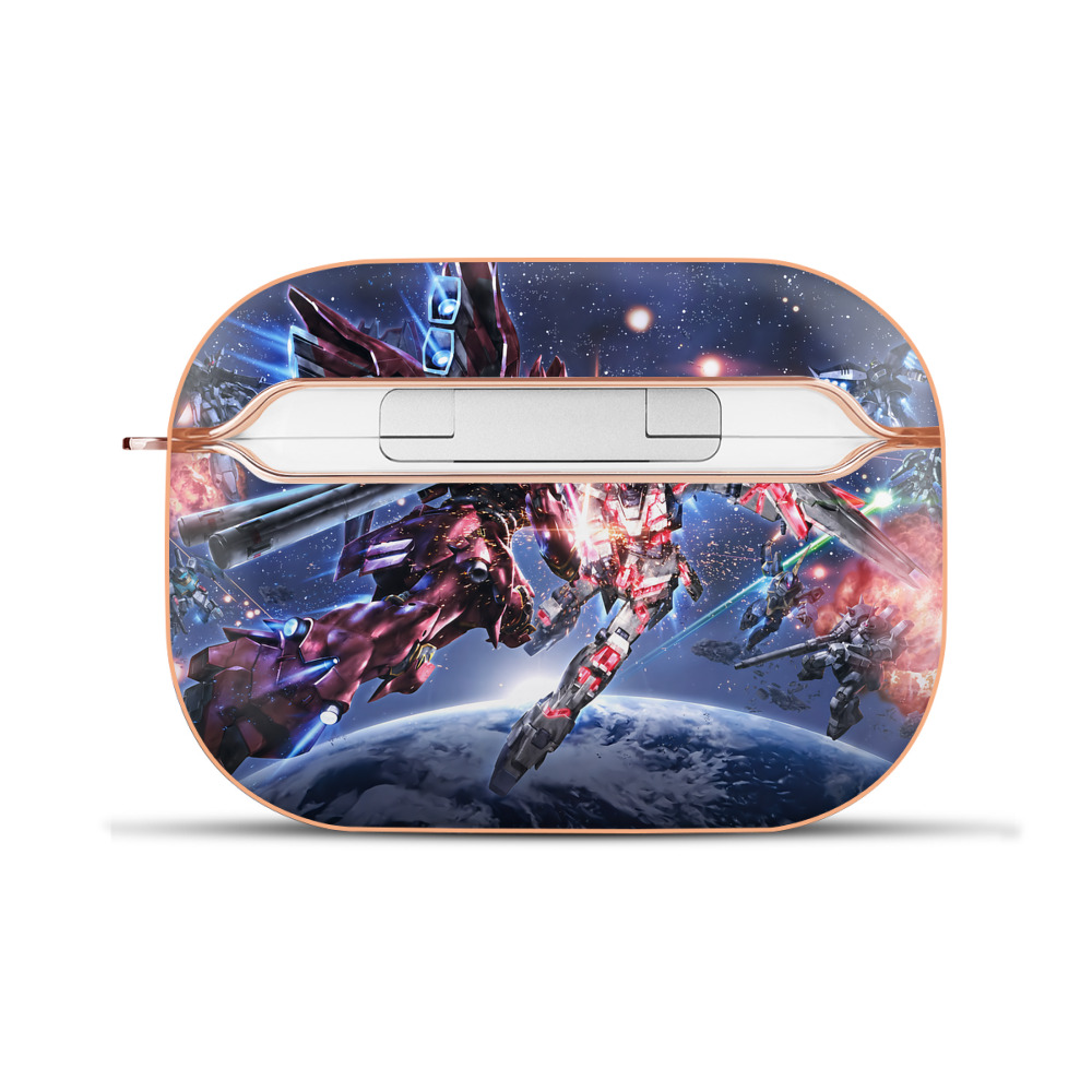 （画像用） 機動戦士ガンダム Mobile Suit Gundam 【AirPods Pro用】ハードシェル保護ケース｜耐衝撃・防指紋・カラビナ付き商品仕様