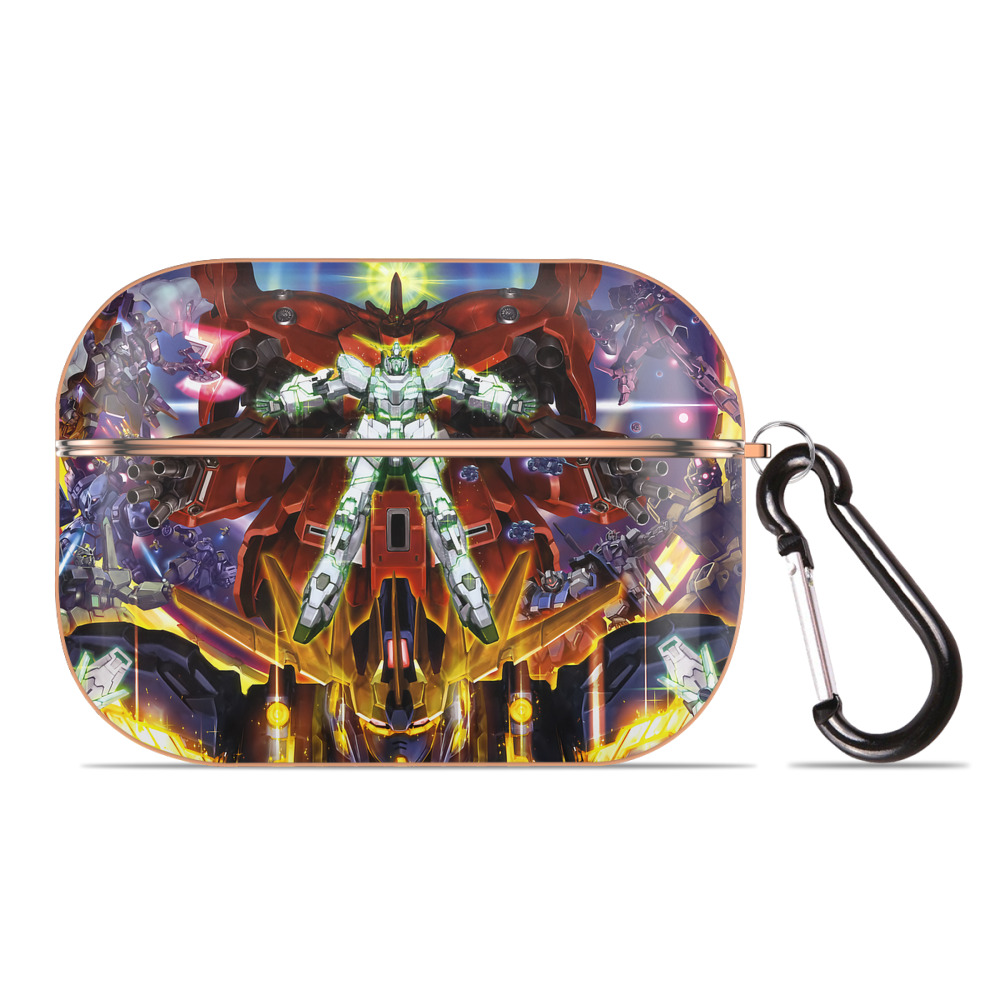 （画像用） 機動戦士ガンダム Mobile Suit Gundam 【AirPods Pro用】ハードシェル保護ケース｜耐衝撃・防指紋・カラビナ付き商品仕様