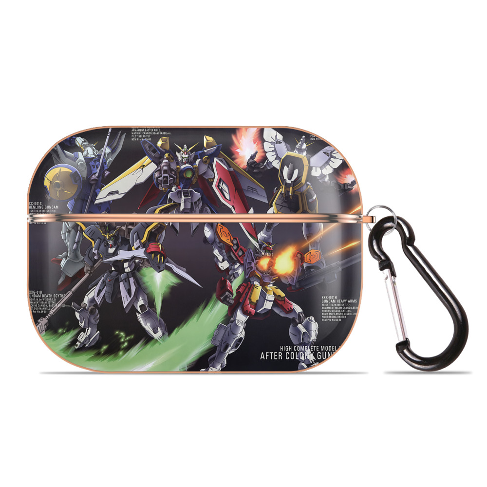 （画像用） 機動戦士ガンダム Mobile Suit Gundam 【AirPods Pro用】ハードシェル保護ケース｜耐衝撃・防指紋・カラビナ付き商品仕様