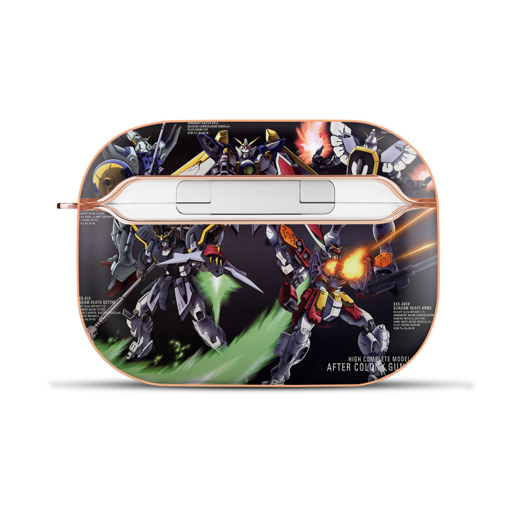 （画像用） 機動戦士ガンダム Mobile Suit Gundam 【AirPods Pro用】ハードシェル保護ケース｜耐衝撃・防指紋・カラビナ付き商品仕様