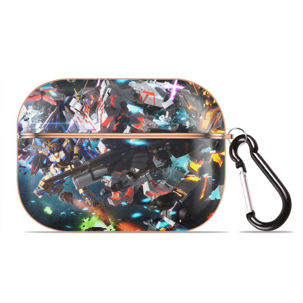 （画像用） 機動戦士ガンダム Mobile Suit Gundam 【AirPods Pro用】ハードシェル保護ケース｜耐衝撃・防指紋・カラビナ付き商品仕様