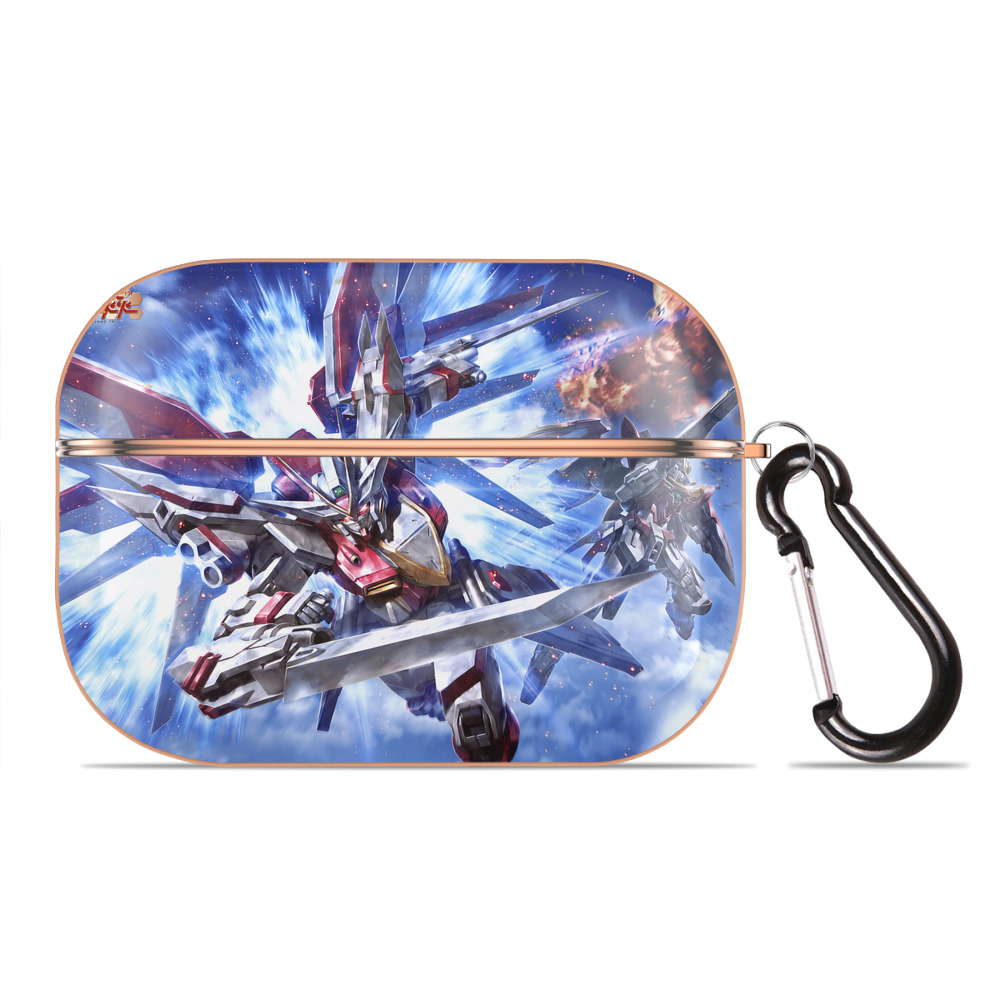 （画像用） 機動戦士ガンダム Mobile Suit Gundam 【AirPods Pro用】ハードシェル保護ケース｜耐衝撃・防指紋・カラビナ付き商品仕様