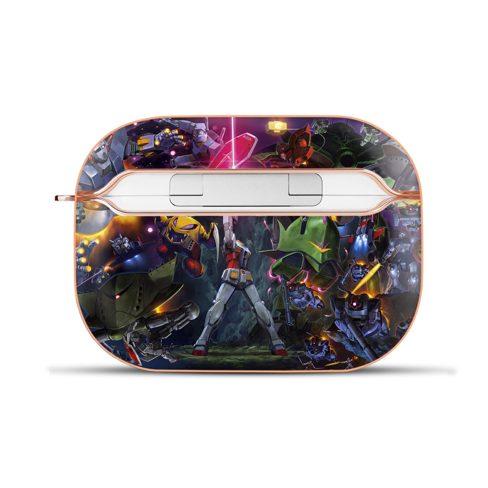 （画像用） 機動戦士ガンダム Mobile Suit Gundam 【AirPods Pro用】ハードシェル保護ケース｜耐衝撃・防指紋・カラビナ付き商品仕様
