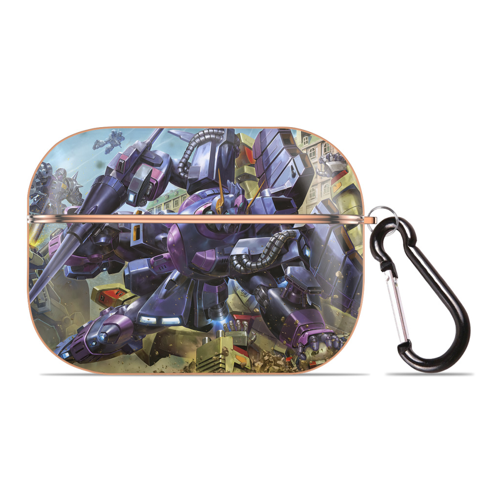 （画像用） 機動戦士ガンダム Mobile Suit Gundam 【AirPods Pro用】ハードシェル保護ケース｜耐衝撃・防指紋・カラビナ付き商品仕様