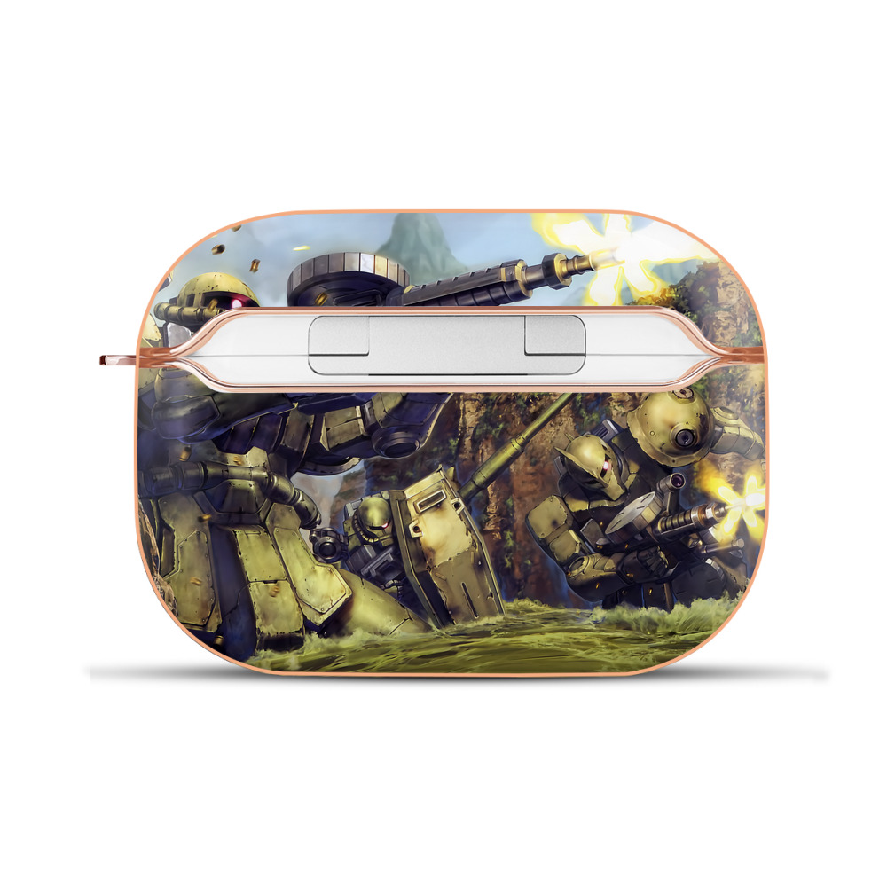 （画像用） 機動戦士ガンダム Mobile Suit Gundam 【AirPods Pro用】ハードシェル保護ケース｜耐衝撃・防指紋・カラビナ付き商品仕様