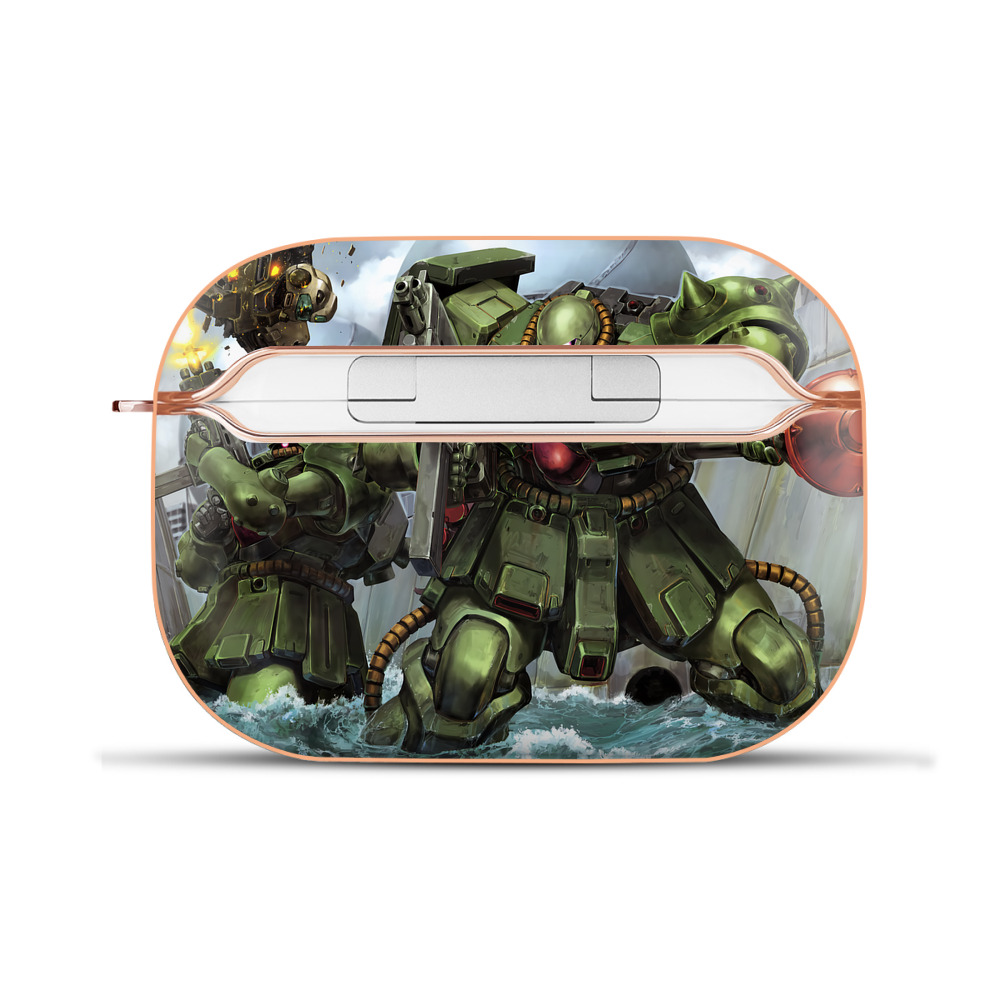 （画像用） 機動戦士ガンダム Mobile Suit Gundam 【AirPods Pro用】ハードシェル保護ケース｜耐衝撃・防指紋・カラビナ付き商品仕様