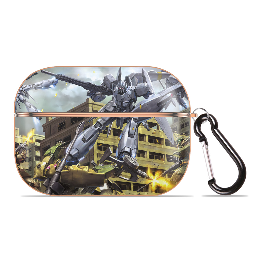 （画像用） 機動戦士ガンダム Mobile Suit Gundam 【AirPods Pro用】ハードシェル保護ケース｜耐衝撃・防指紋・カラビナ付き商品仕様