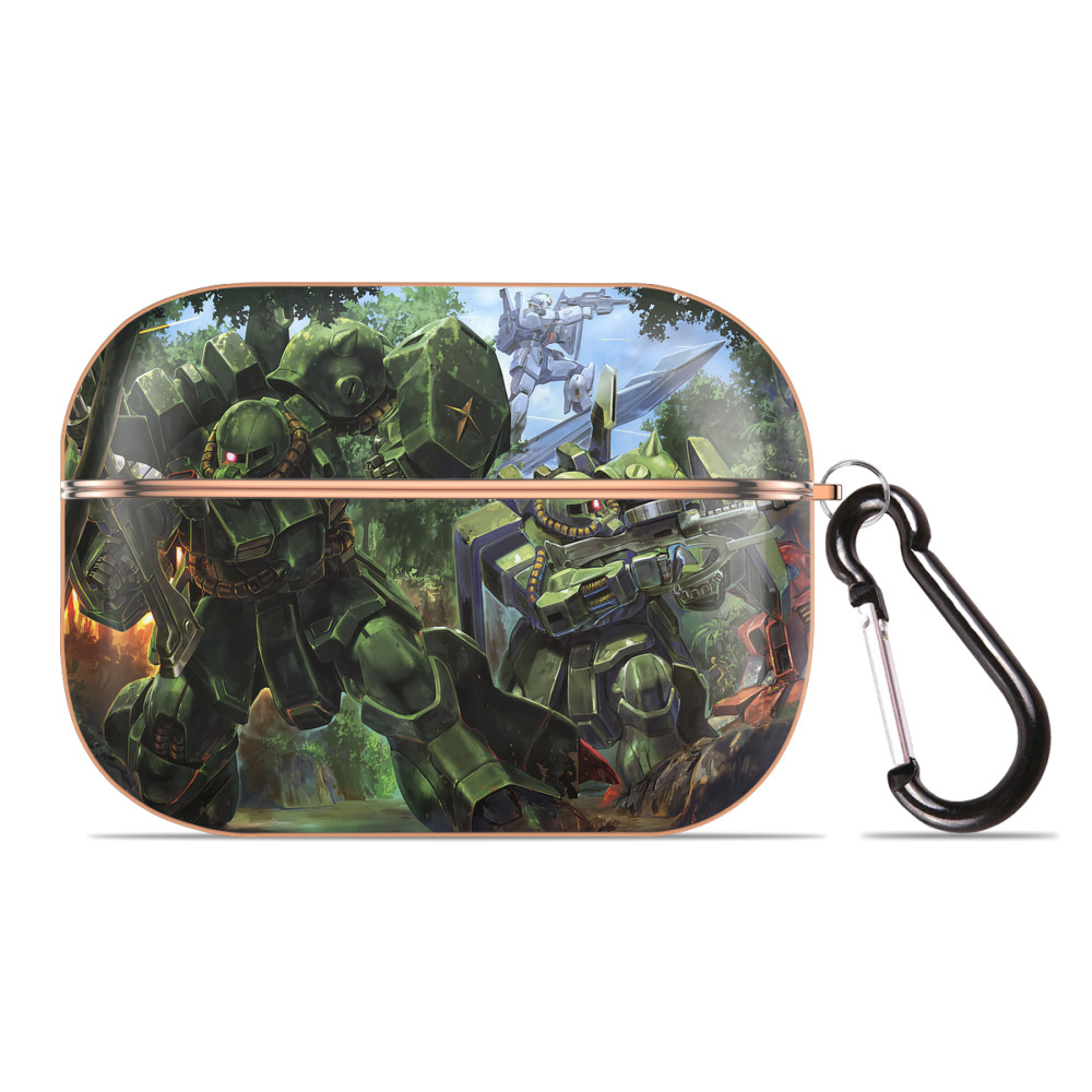 （画像用） 機動戦士ガンダム Mobile Suit Gundam 【AirPods Pro用】ハードシェル保護ケース｜耐衝撃・防指紋・カラビナ付き商品仕様