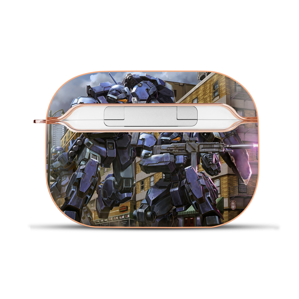 （画像用） 機動戦士ガンダム Mobile Suit Gundam 【AirPods Pro用】ハードシェル保護ケース｜耐衝撃・防指紋・カラビナ付き商品仕様