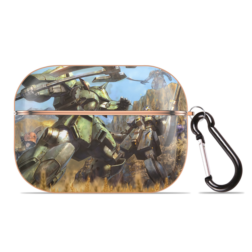 （画像用） 機動戦士ガンダム Mobile Suit Gundam 【AirPods Pro用】ハードシェル保護ケース｜耐衝撃・防指紋・カラビナ付き商品仕様