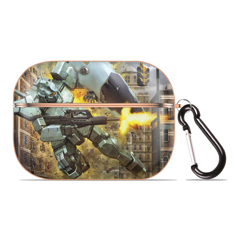 （画像用） 機動戦士ガンダム Mobile Suit Gundam 【AirPods Pro用】ハードシェル保護ケース｜耐衝撃・防指紋・カラビナ付き商品仕様