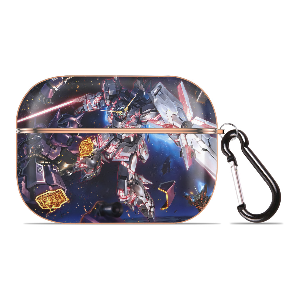 （画像用） 機動戦士ガンダム Mobile Suit Gundam 【AirPods Pro用】ハードシェル保護ケース｜耐衝撃・防指紋・カラビナ付き商品仕様