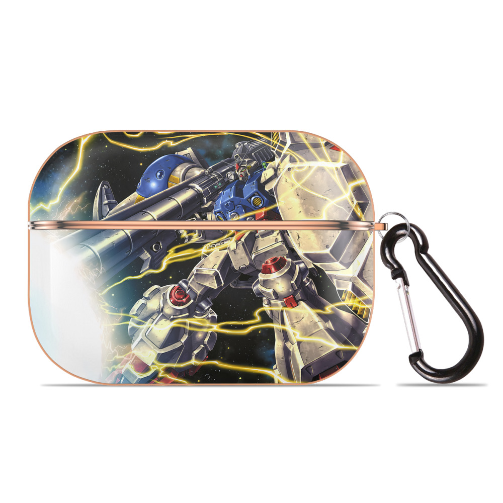 （画像用） 機動戦士ガンダム Mobile Suit Gundam 【AirPods Pro用】ハードシェル保護ケース｜耐衝撃・防指紋・カラビナ付き商品仕様