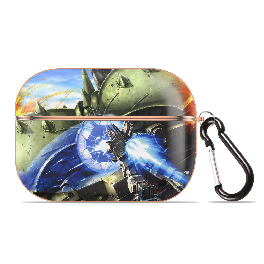 （画像用） 機動戦士ガンダム Mobile Suit Gundam 【AirPods Pro用】ハードシェル保護ケース｜耐衝撃・防指紋・カラビナ付き商品仕様
