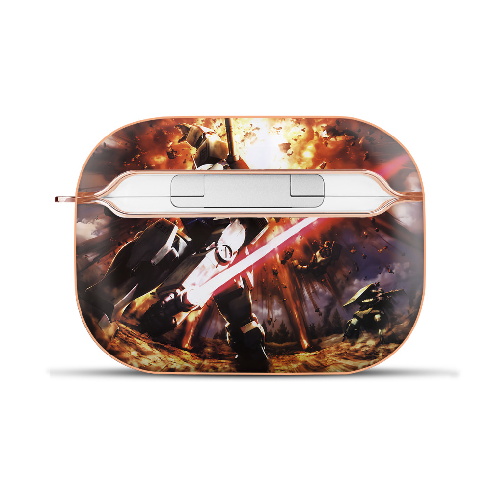 （画像用） 機動戦士ガンダム Mobile Suit Gundam 【AirPods Pro用】ハードシェル保護ケース｜耐衝撃・防指紋・カラビナ付き商品仕様