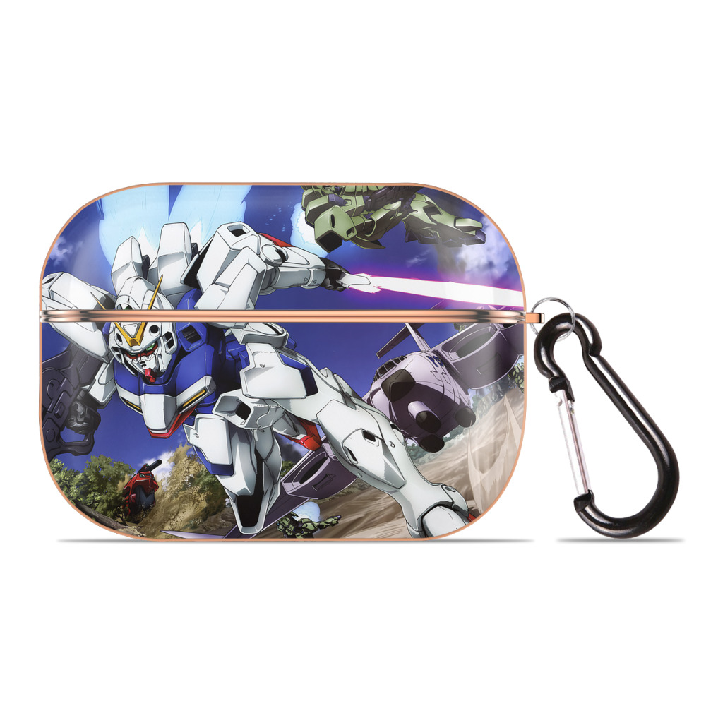 （画像用） 機動戦士ガンダム Mobile Suit Gundam 【AirPods Pro用】ハードシェル保護ケース｜耐衝撃・防指紋・カラビナ付き商品仕様