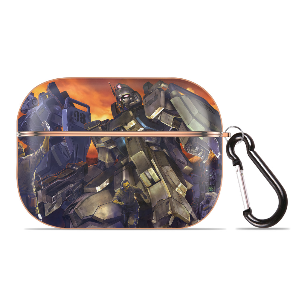（画像用） 機動戦士ガンダム Mobile Suit Gundam 【AirPods Pro用】ハードシェル保護ケース｜耐衝撃・防指紋・カラビナ付き商品仕様