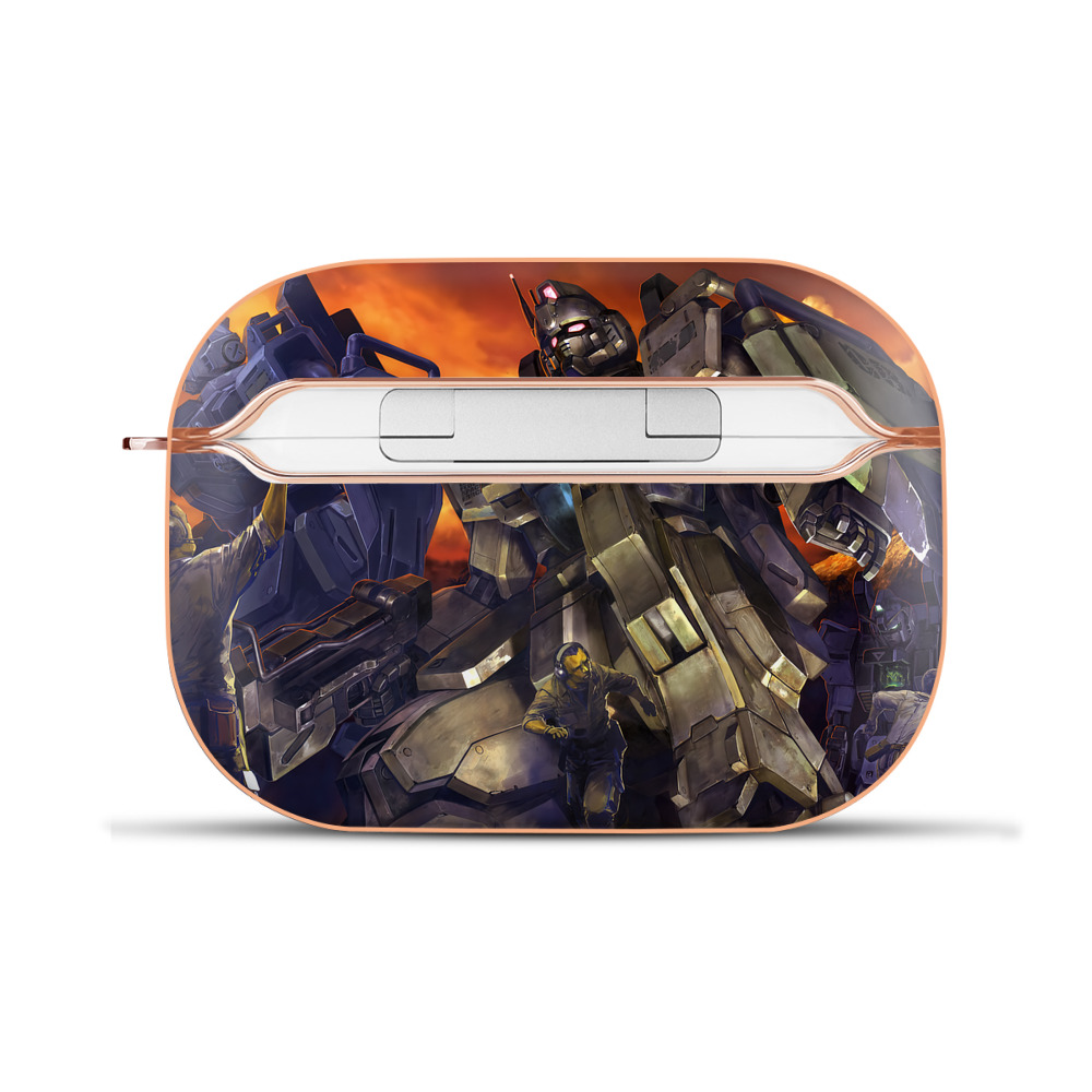 （画像用） 機動戦士ガンダム Mobile Suit Gundam 【AirPods Pro用】ハードシェル保護ケース｜耐衝撃・防指紋・カラビナ付き商品仕様