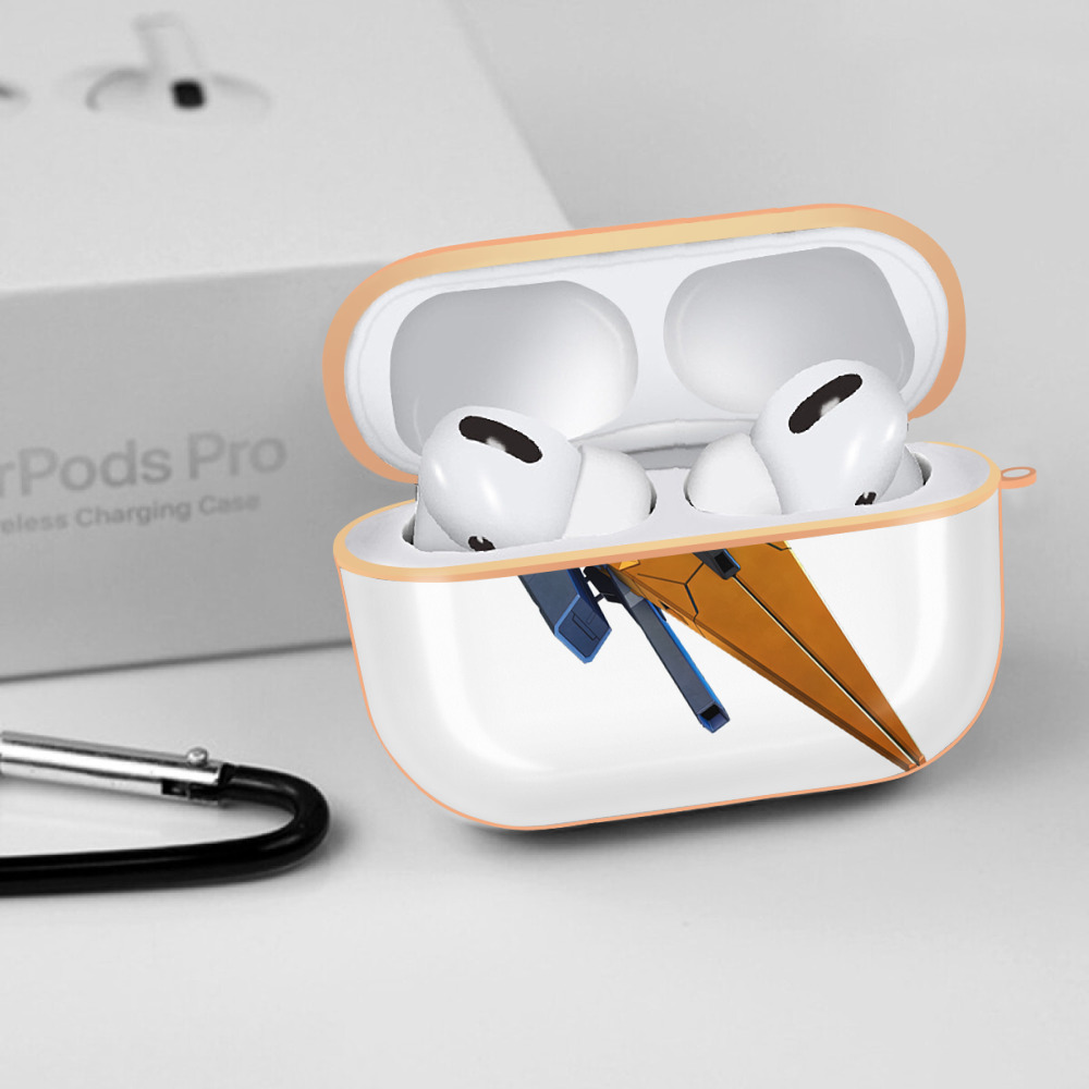 機動戦士ガンダム Mobile Suit Gundam 【AirPods Pro用】ハードシェル保護ケース｜耐衝撃・防指紋・カラビナ付き商品仕様