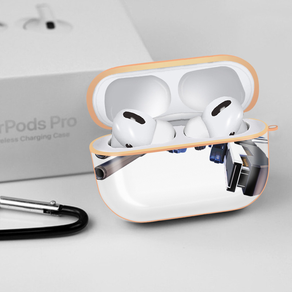 機動戦士ガンダム Mobile Suit Gundam 【AirPods Pro用】ハードシェル保護ケース｜耐衝撃・防指紋・カラビナ付き商品仕様