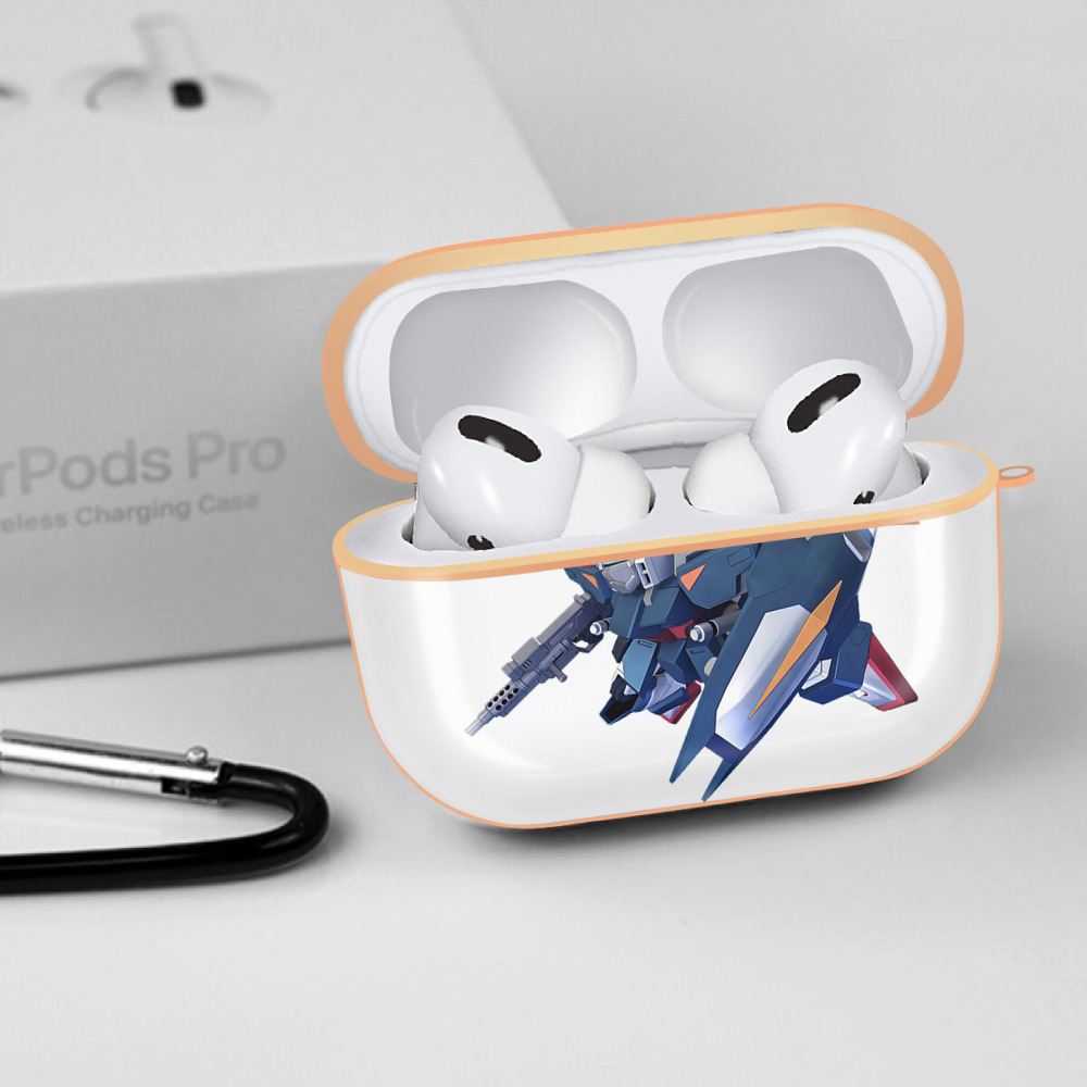 機動戦士ガンダム Mobile Suit Gundam 【AirPods Pro用】ハードシェル保護ケース｜耐衝撃・防指紋・カラビナ付き商品仕様