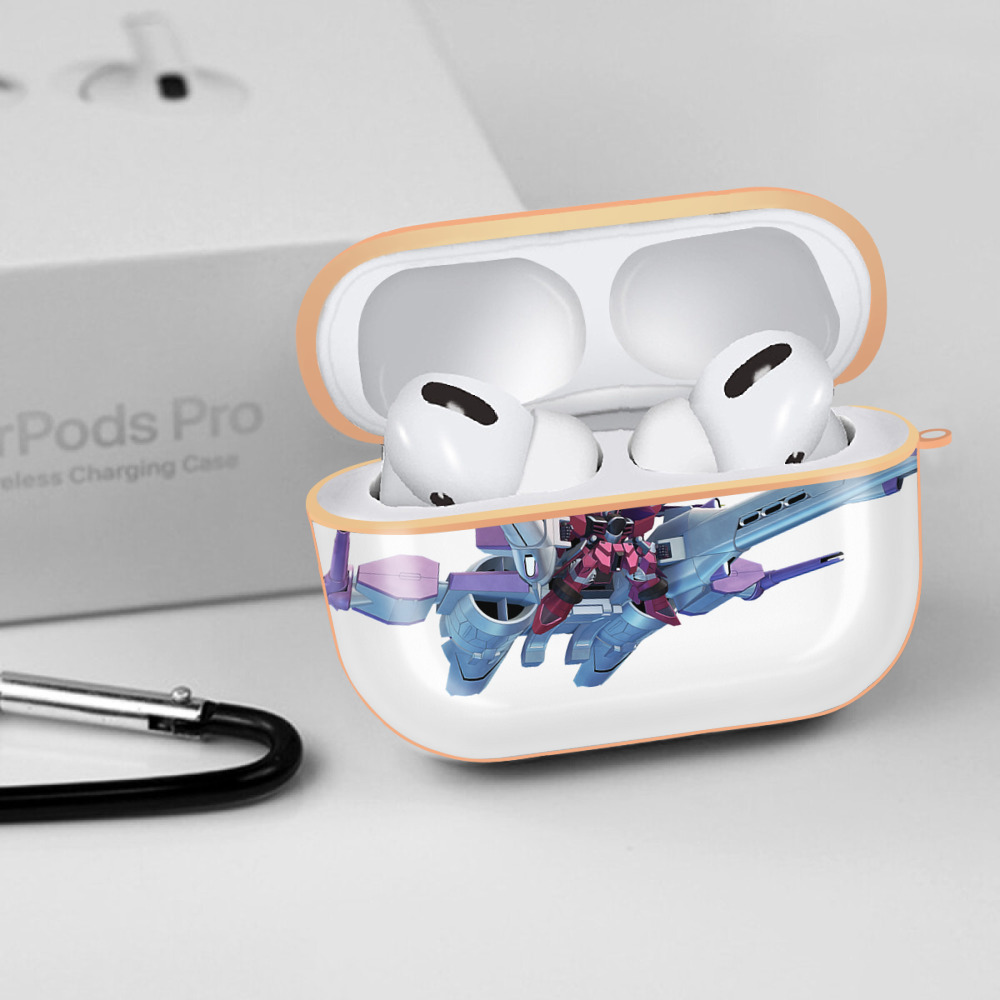 機動戦士ガンダム Mobile Suit Gundam 【AirPods Pro用】ハードシェル保護ケース｜耐衝撃・防指紋・カラビナ付き商品仕様