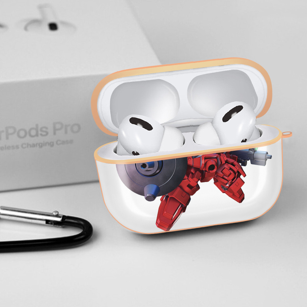 機動戦士ガンダム Mobile Suit Gundam 【AirPods Pro用】ハードシェル保護ケース｜耐衝撃・防指紋・カラビナ付き商品仕様