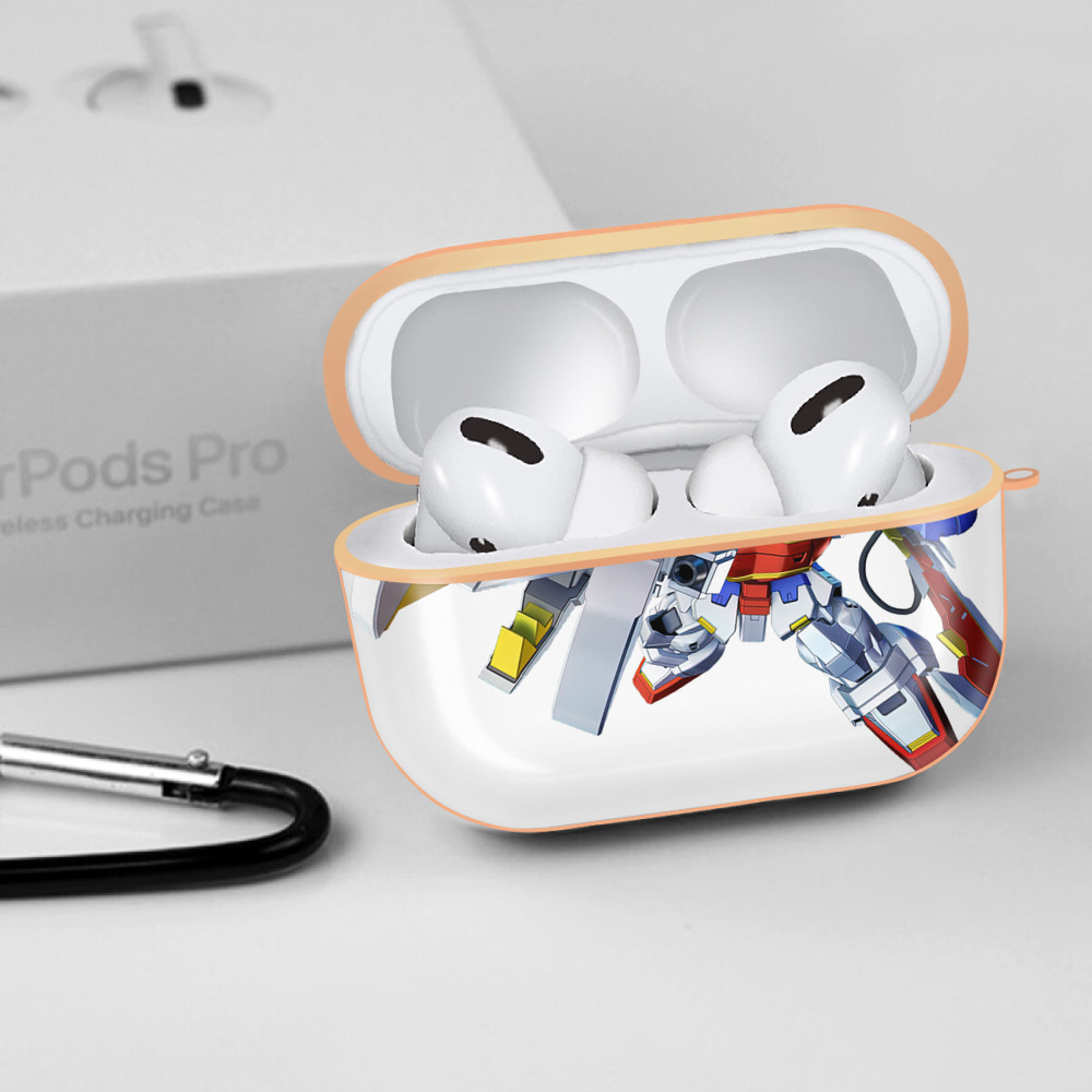 機動戦士ガンダム Mobile Suit Gundam 【AirPods Pro用】ハードシェル保護ケース｜耐衝撃・防指紋・カラビナ付き商品仕様