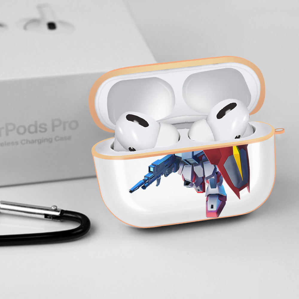 機動戦士ガンダム Mobile Suit Gundam 【AirPods Pro用】ハードシェル保護ケース｜耐衝撃・防指紋・カラビナ付き商品仕様