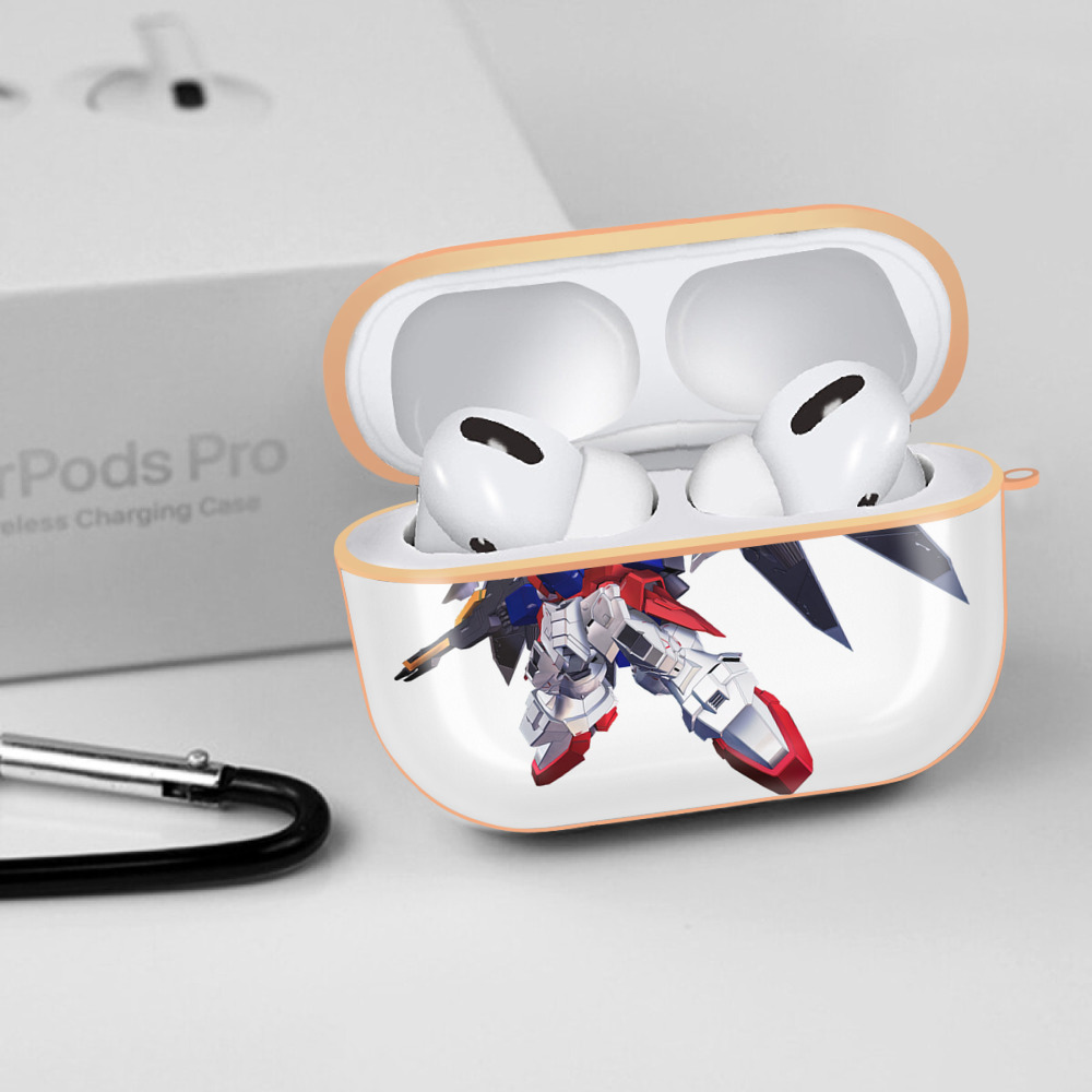 機動戦士ガンダム Mobile Suit Gundam 【AirPods Pro用】ハードシェル保護ケース｜耐衝撃・防指紋・カラビナ付き商品仕様