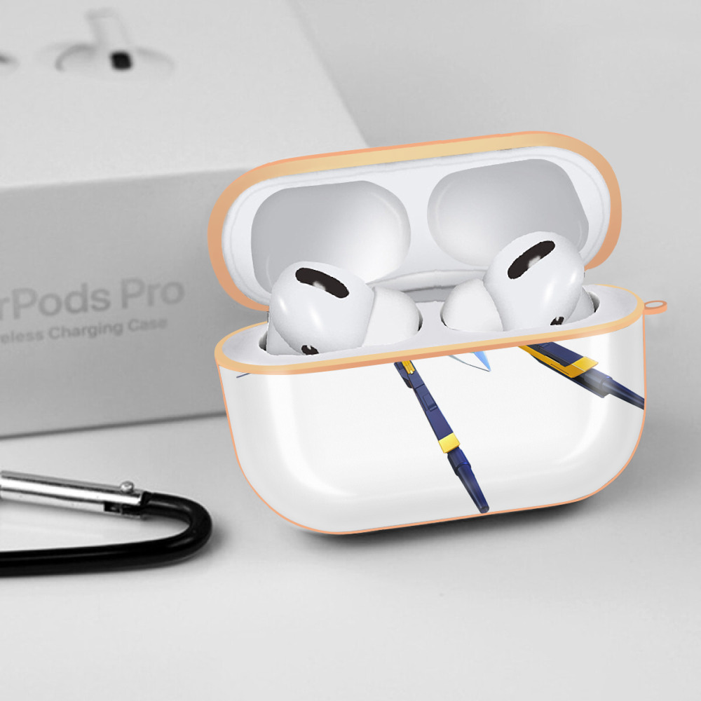 機動戦士ガンダム Mobile Suit Gundam 【AirPods Pro用】ハードシェル保護ケース｜耐衝撃・防指紋・カラビナ付き商品仕様
