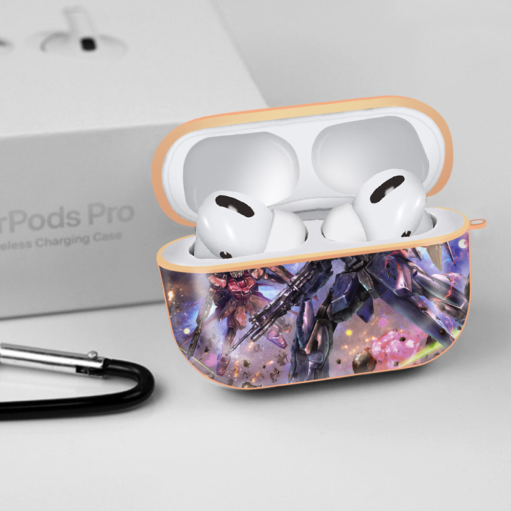 機動戦士ガンダム Mobile Suit Gundam 【AirPods Pro用】ハードシェル保護ケース｜耐衝撃・防指紋・カラビナ付き商品仕様