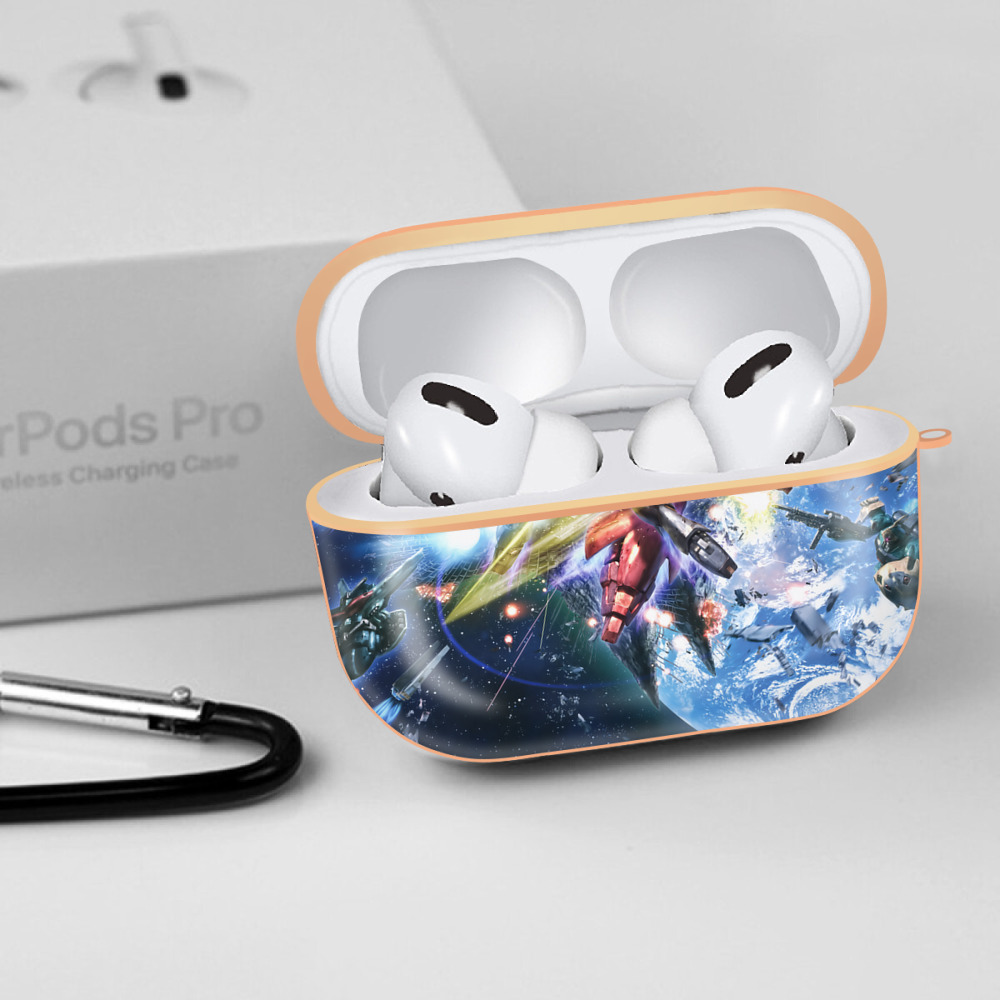 機動戦士ガンダム Mobile Suit Gundam 【AirPods Pro用】ハードシェル保護ケース｜耐衝撃・防指紋・カラビナ付き商品仕様